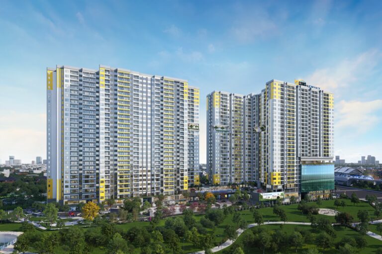 Phối cảnh dự án Bcons New Sky