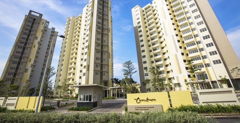 Phối cảnh tổng thể dự án Canary Heights