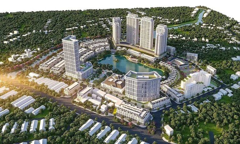 Phối cảnh dự án Hồ Gươm Xanh