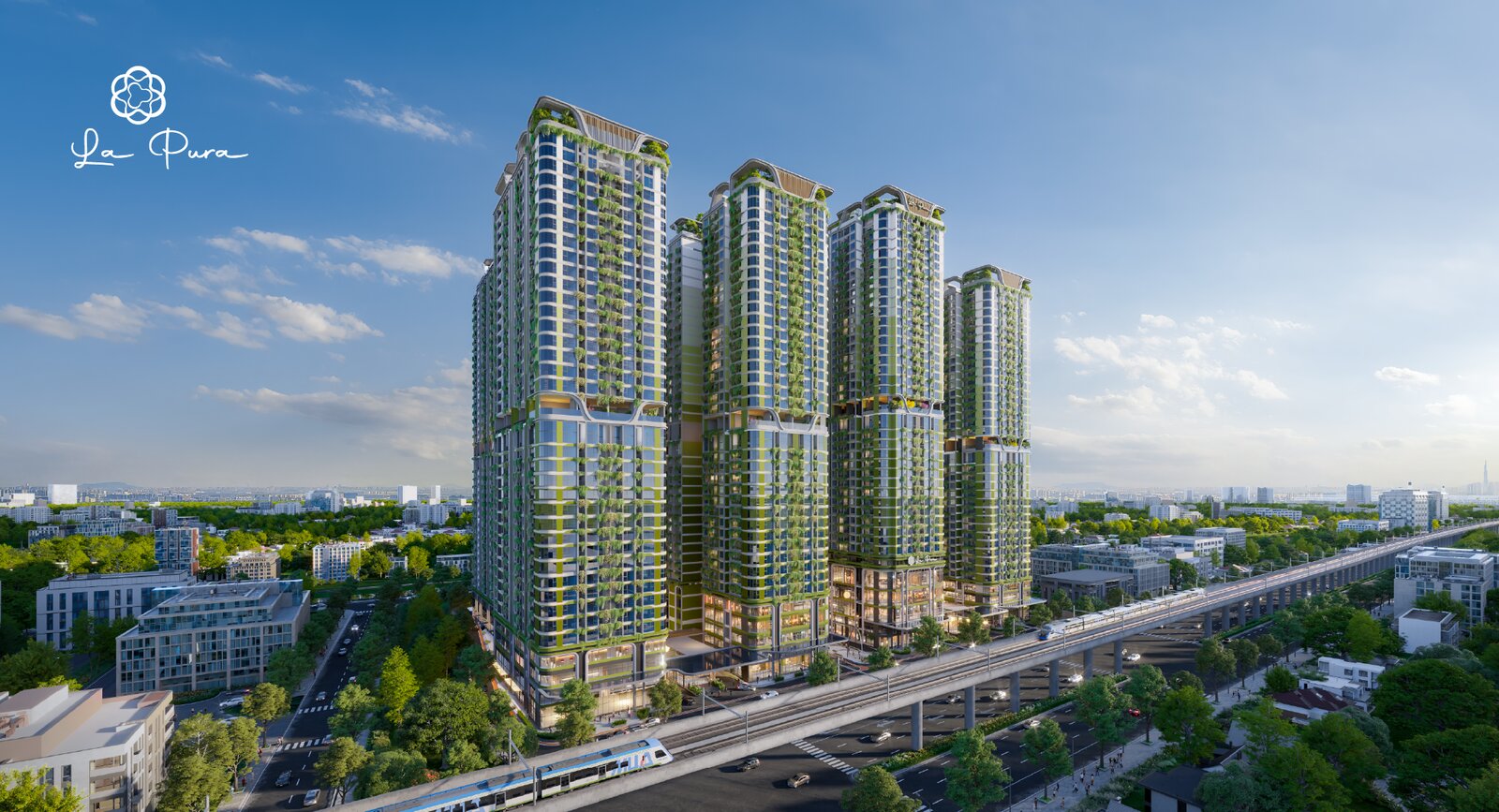 Phối cảnh tổng thể dự án Lusso Saigon