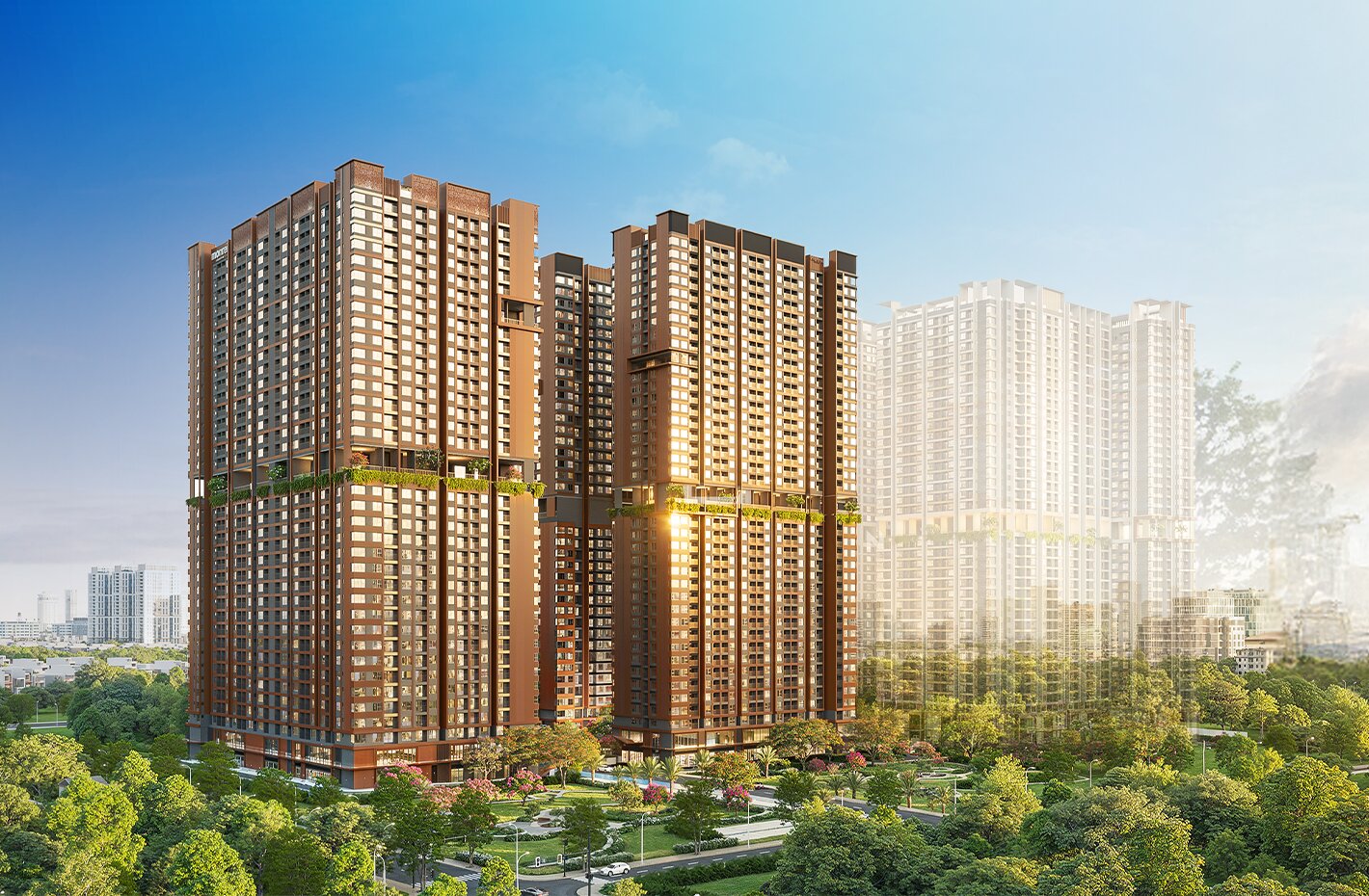 Phối cảnh tổng thể dự án Monrei Saigon