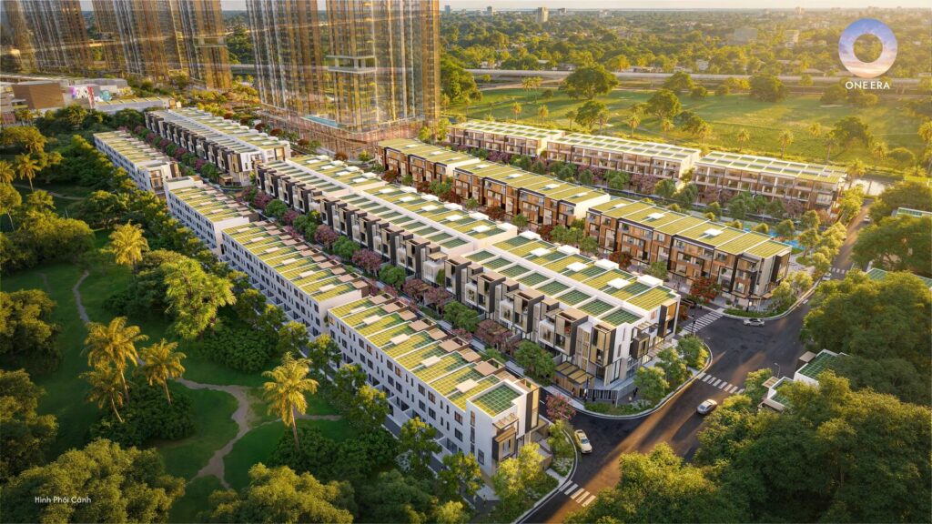 Phân khu NIZI nhà phố thấp tầng tại One Era Thuận Giao