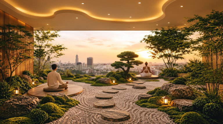 Tiện ích vườn thiền The Collection 688 Quốc lộ 13